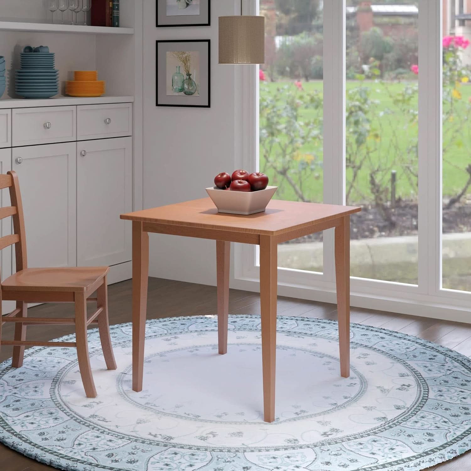 Groveland Light Oak Solid Wood Dining Table 29 Inch