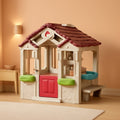 Indoor Outdoor Playhouse With Interactive Sounds Doorbell