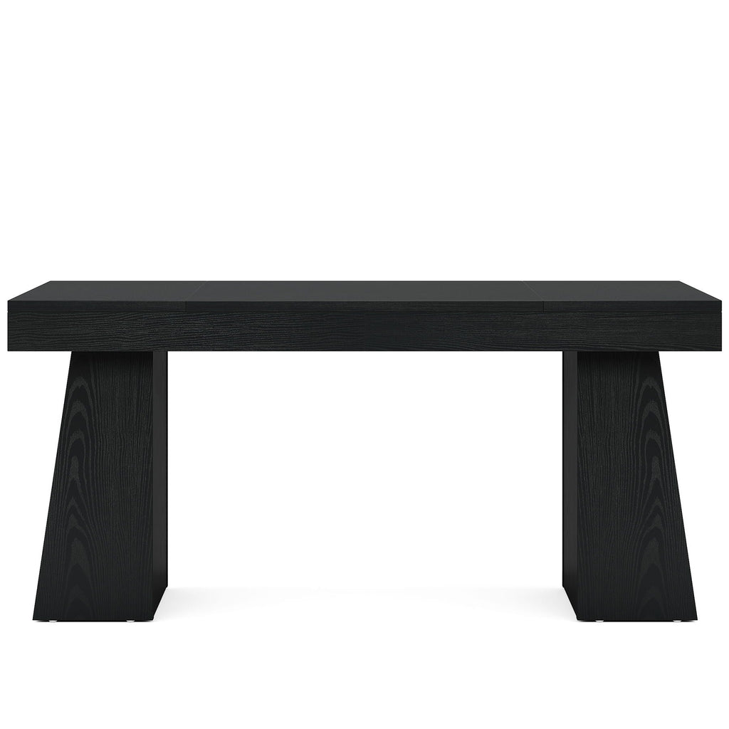 Executive Desk, Workstation With Double Trapezoid Base