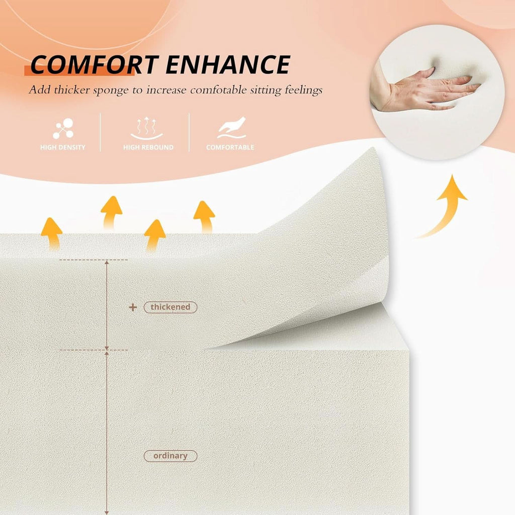 84Inches BrightOrange Chenille Pullout Sofa Bed USBPort