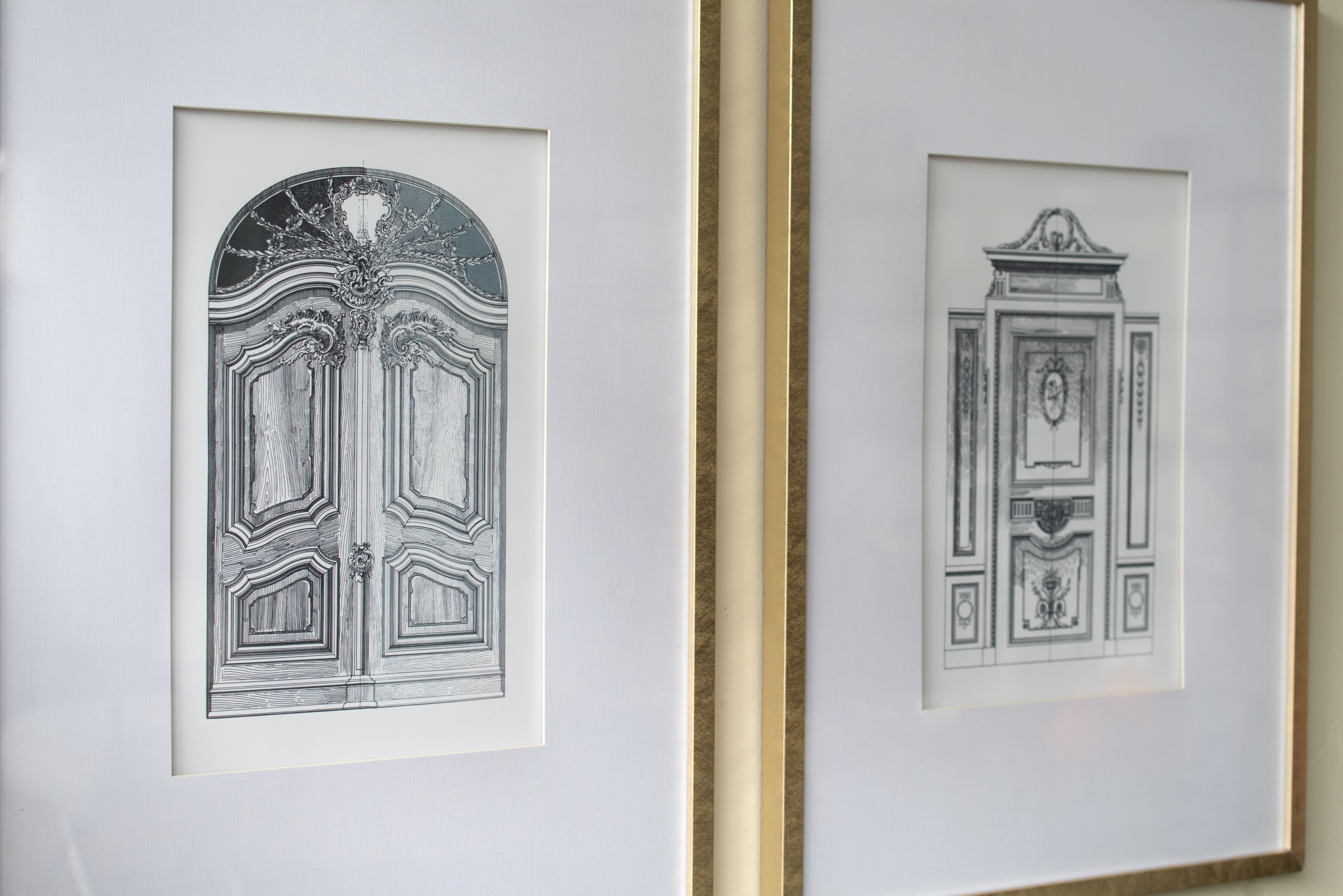 The Grand Portal™ Duo — Architectural Pencil Art Prints