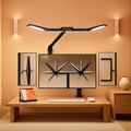 LED Desk Lamp With Clamp Stepless Dimming Home Office