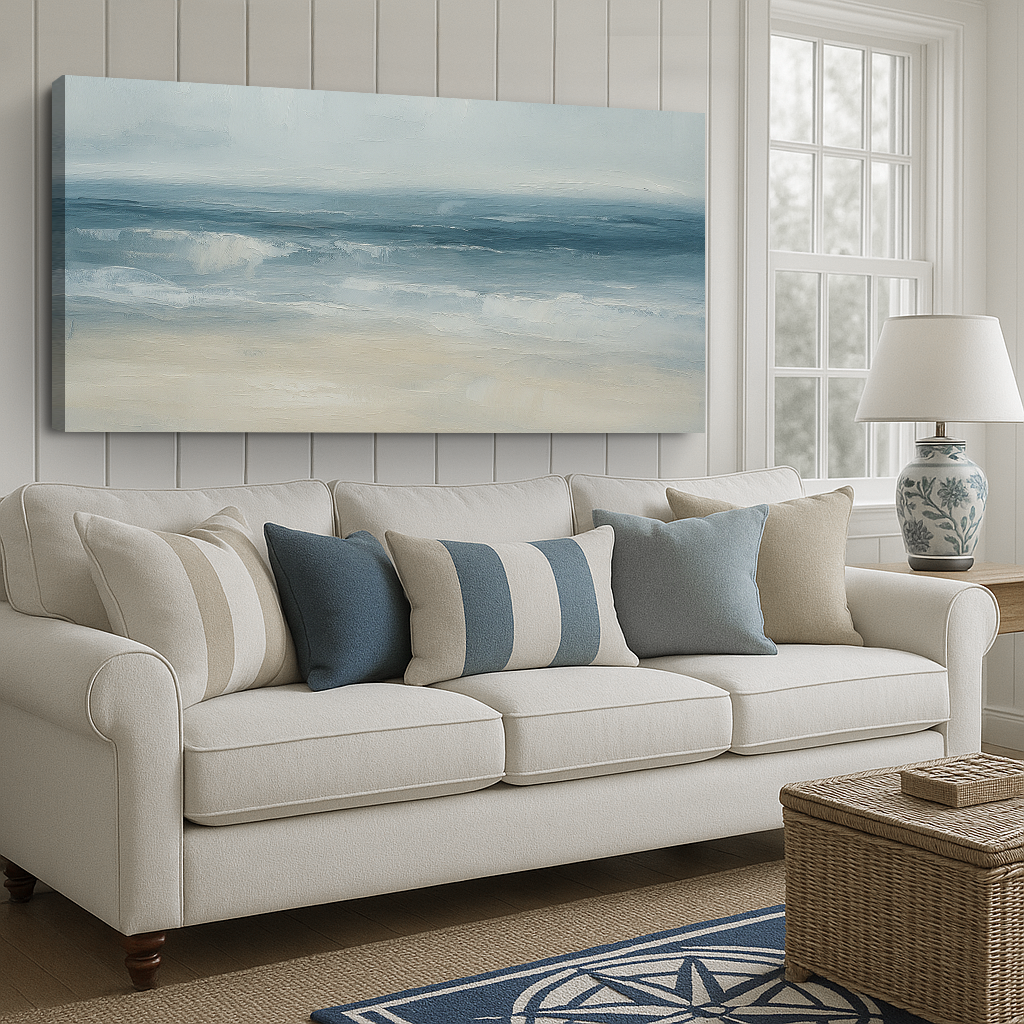 Waterscape Abstract Wall Art IX