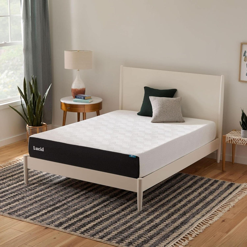 Full Size Memory Foam Mattress Bamboo Charcoal Gel Infusion