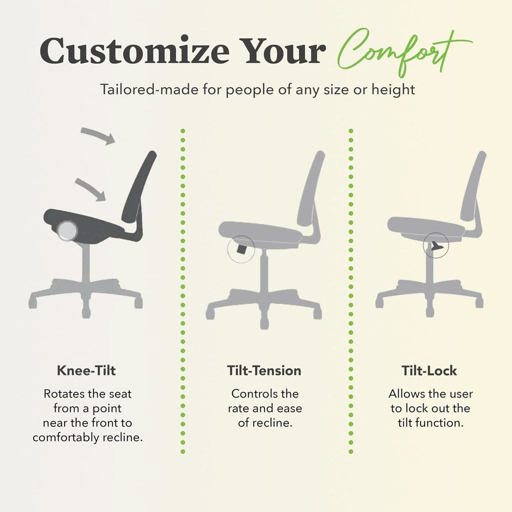 Wave Big And Tall Office Chair 450 Lb Capacity Ergonomic