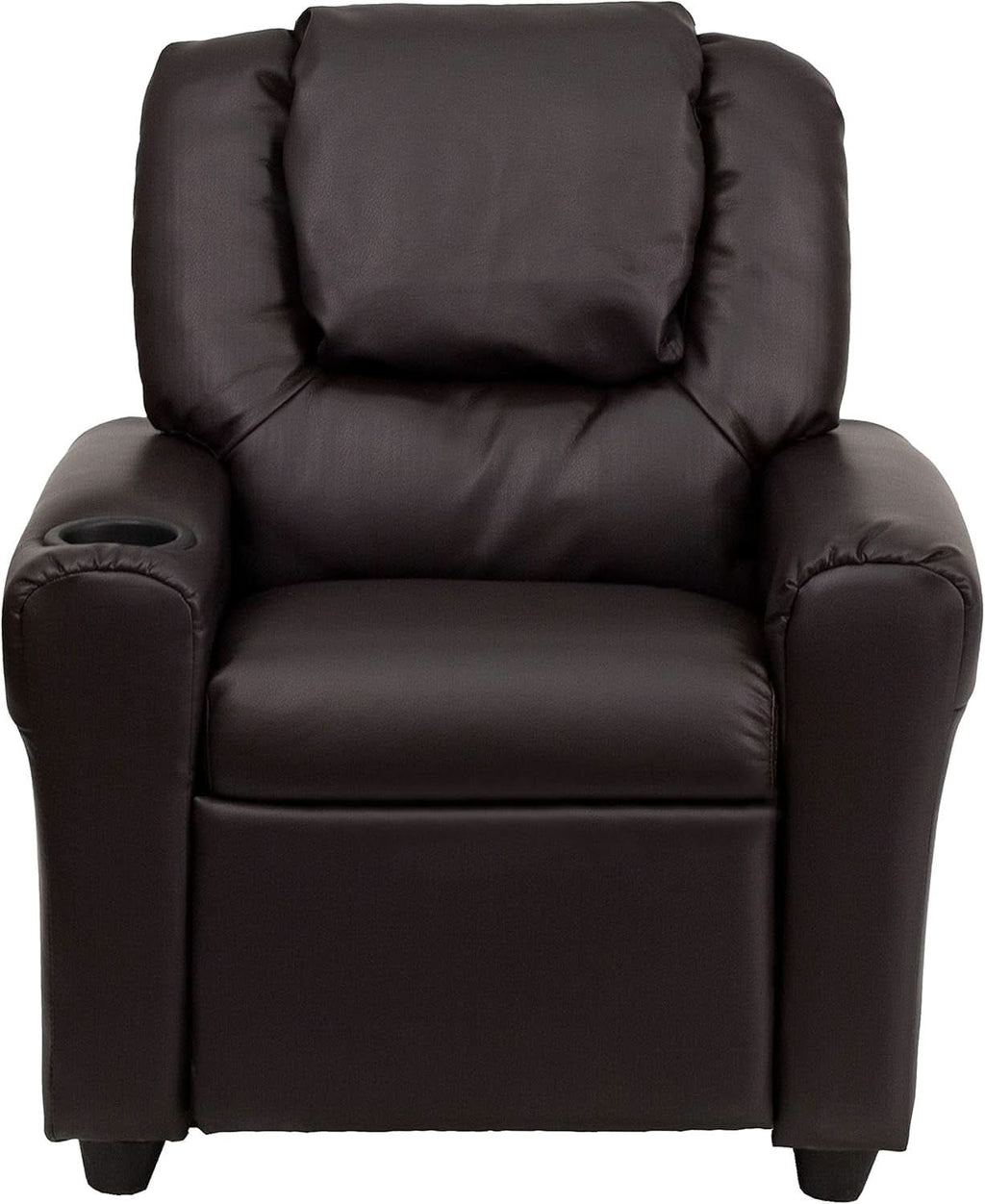 Vana Leathersoft Kids Recliner With Cup Holder And Headrest