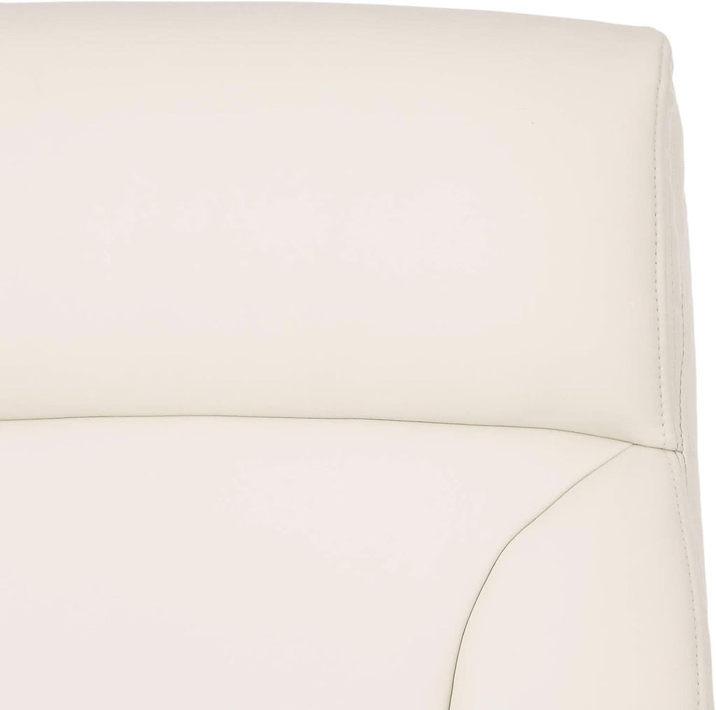 Ivory Executive Desk Chair With Oversized Cushion 275Lb