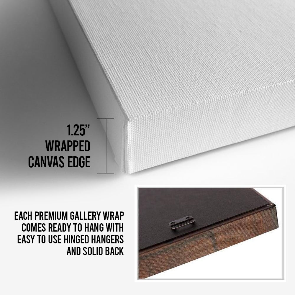 Black And White Painting Canvas Wall Art