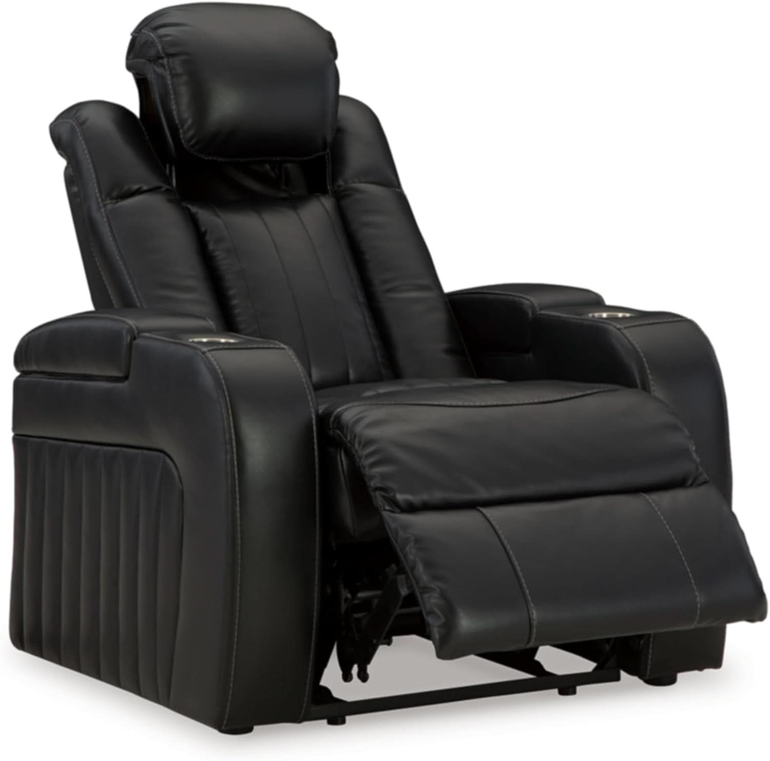 Caveman Den Power Recliner Chair Black With USB Ports