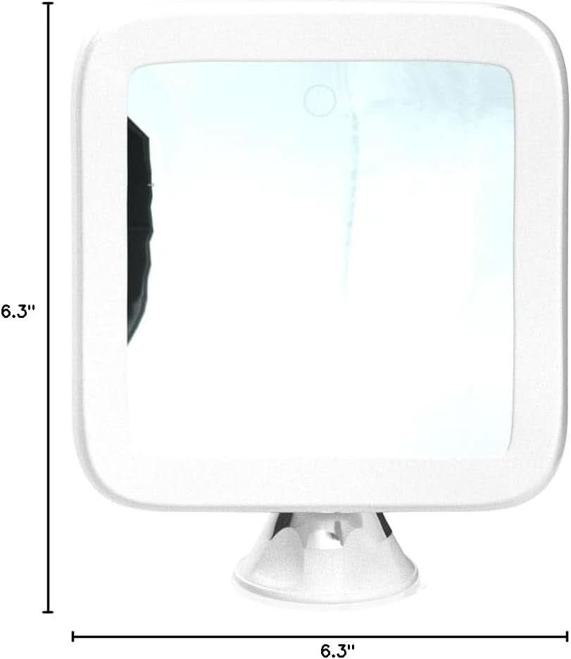 Rechargeable 10X Magnifying Mirror With LED Lights