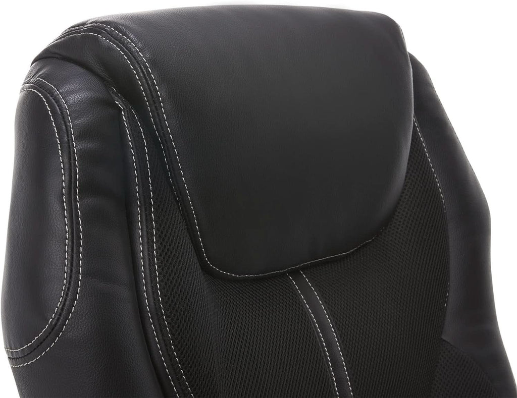Amplify Executive Office Chair Black With Lumbar Support