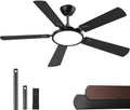 52 Inch Smart Ceiling Fan With Light App Control Remote