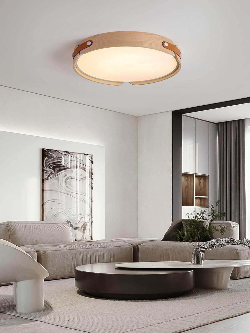 Aiwen Wood Ceiling Light