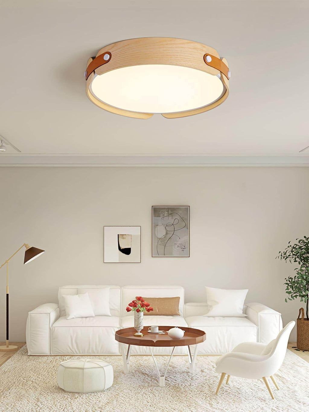 Aiwen Wood Ceiling Light