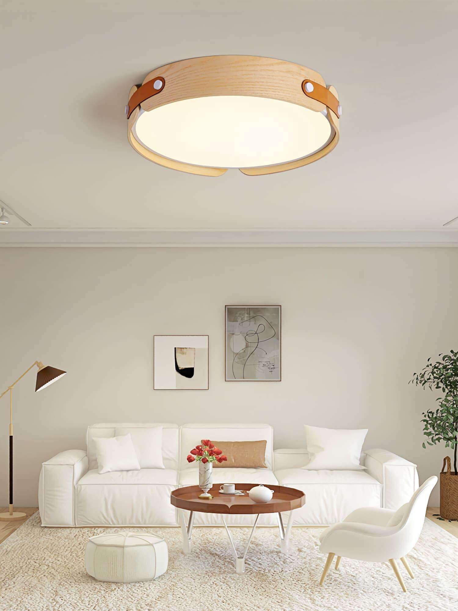 Aiwen Wood Ceiling Light