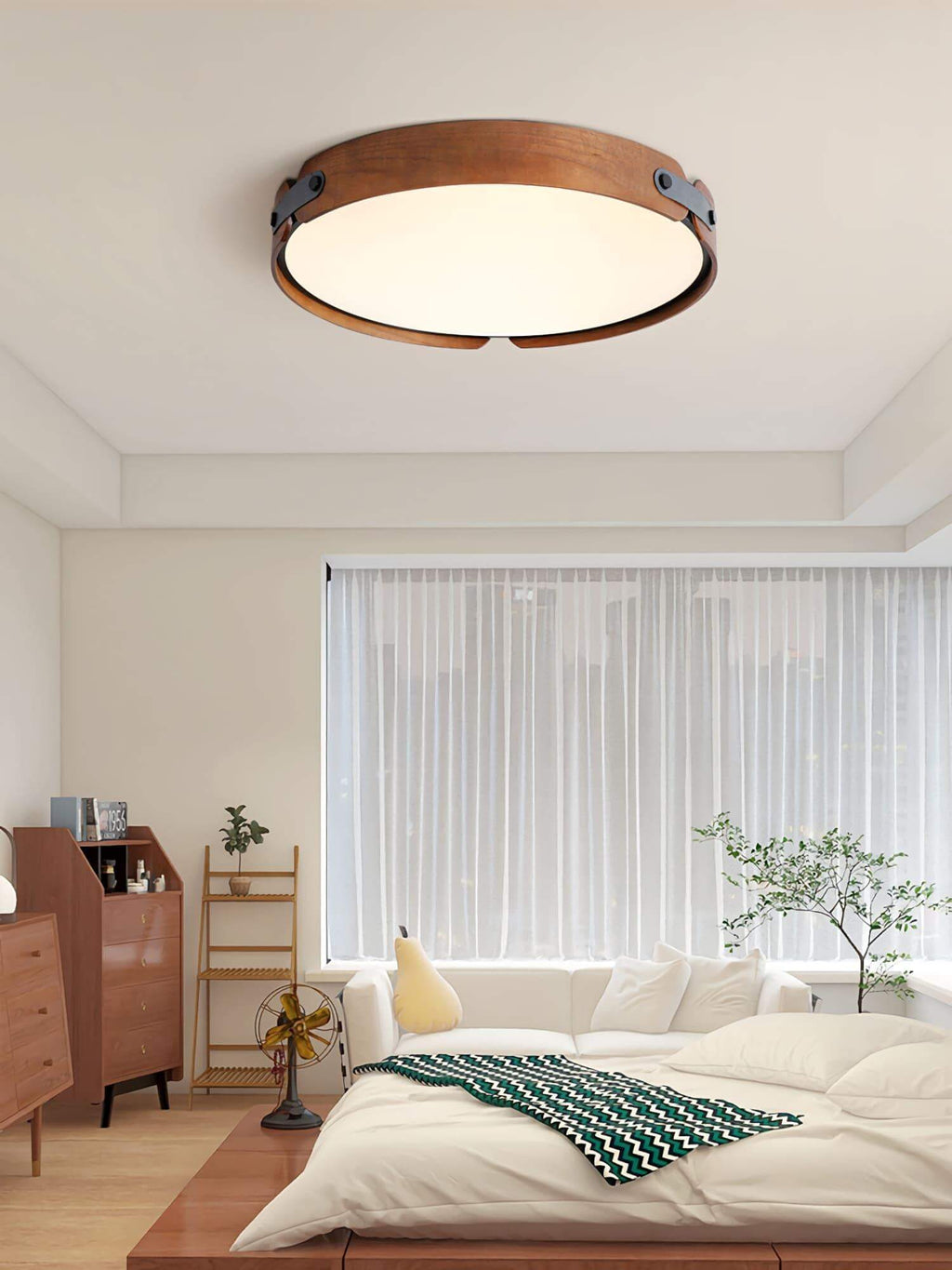 Aiwen Wood Ceiling Light