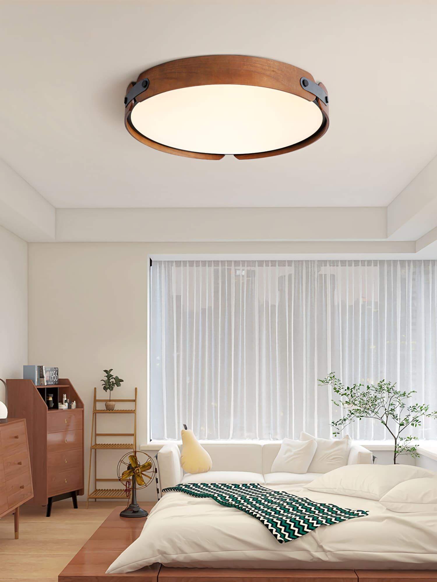 Aiwen Wood Ceiling Light