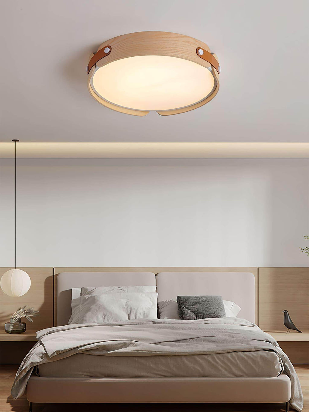Aiwen Wood Ceiling Light