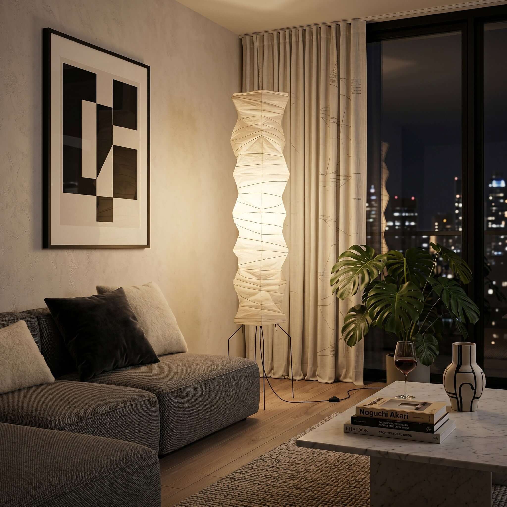 Akari UF4-33N Floor Lamp