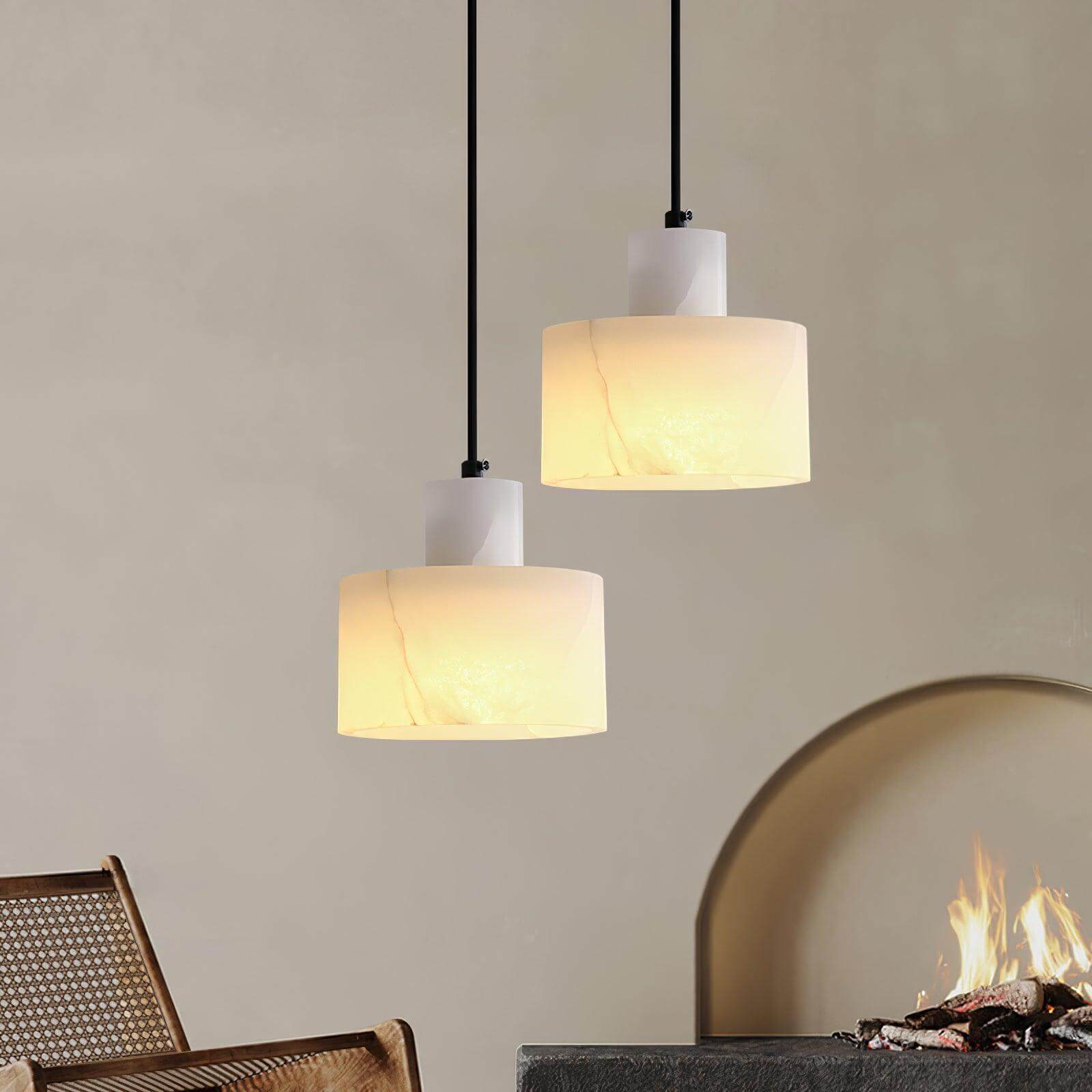 Cyls Alabaster Pendant Lamp