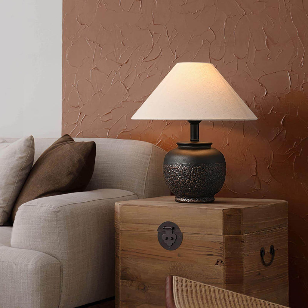 Ancient Ceramic Table Lamp