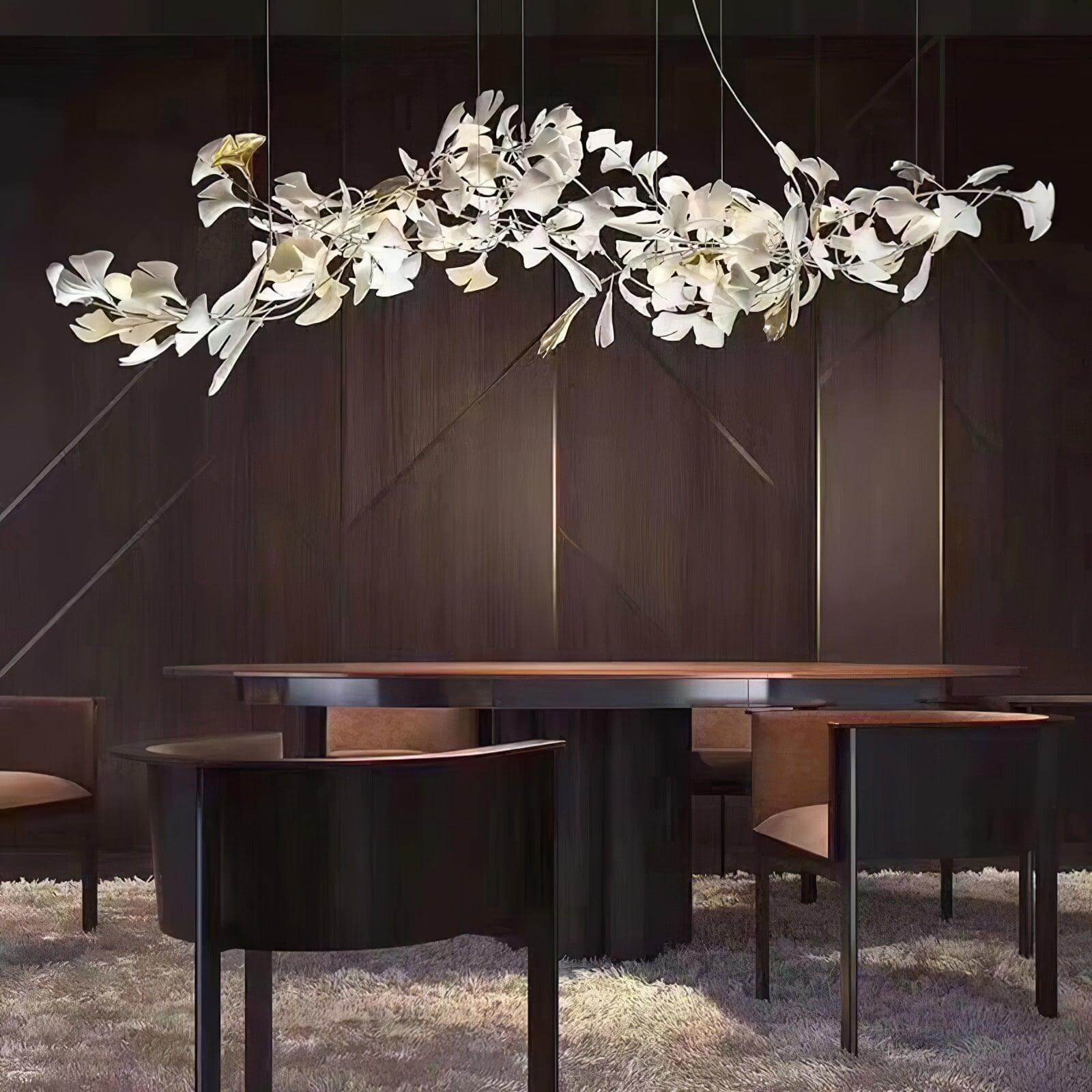 Gingko Chandelier Style H