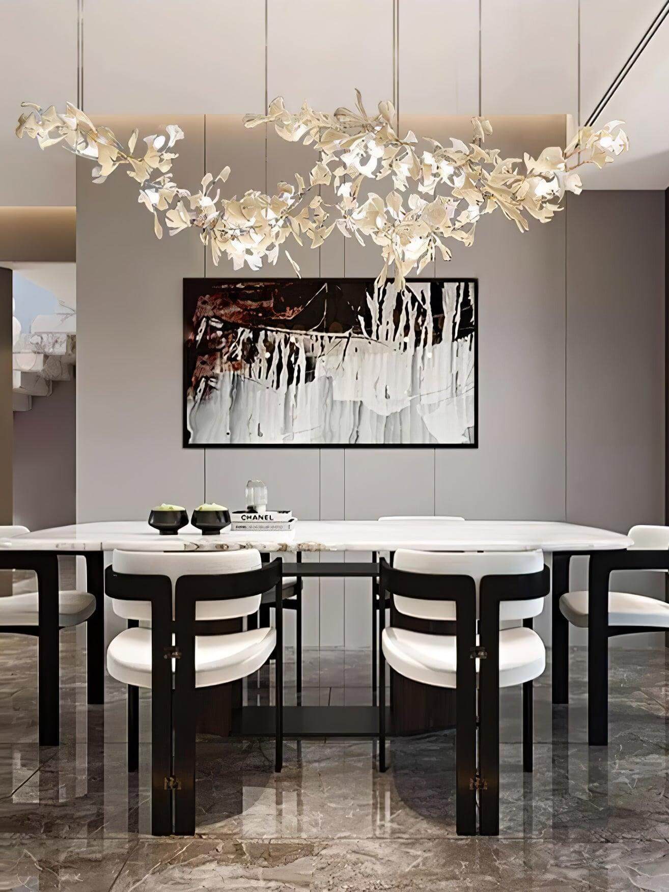 Gingko Chandelier Style H