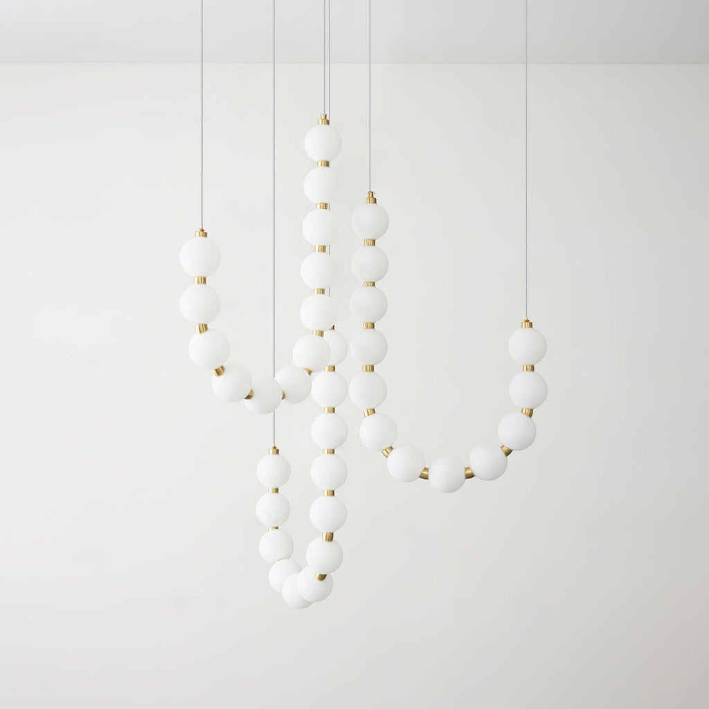 Art Pearl Necklace Chandelier