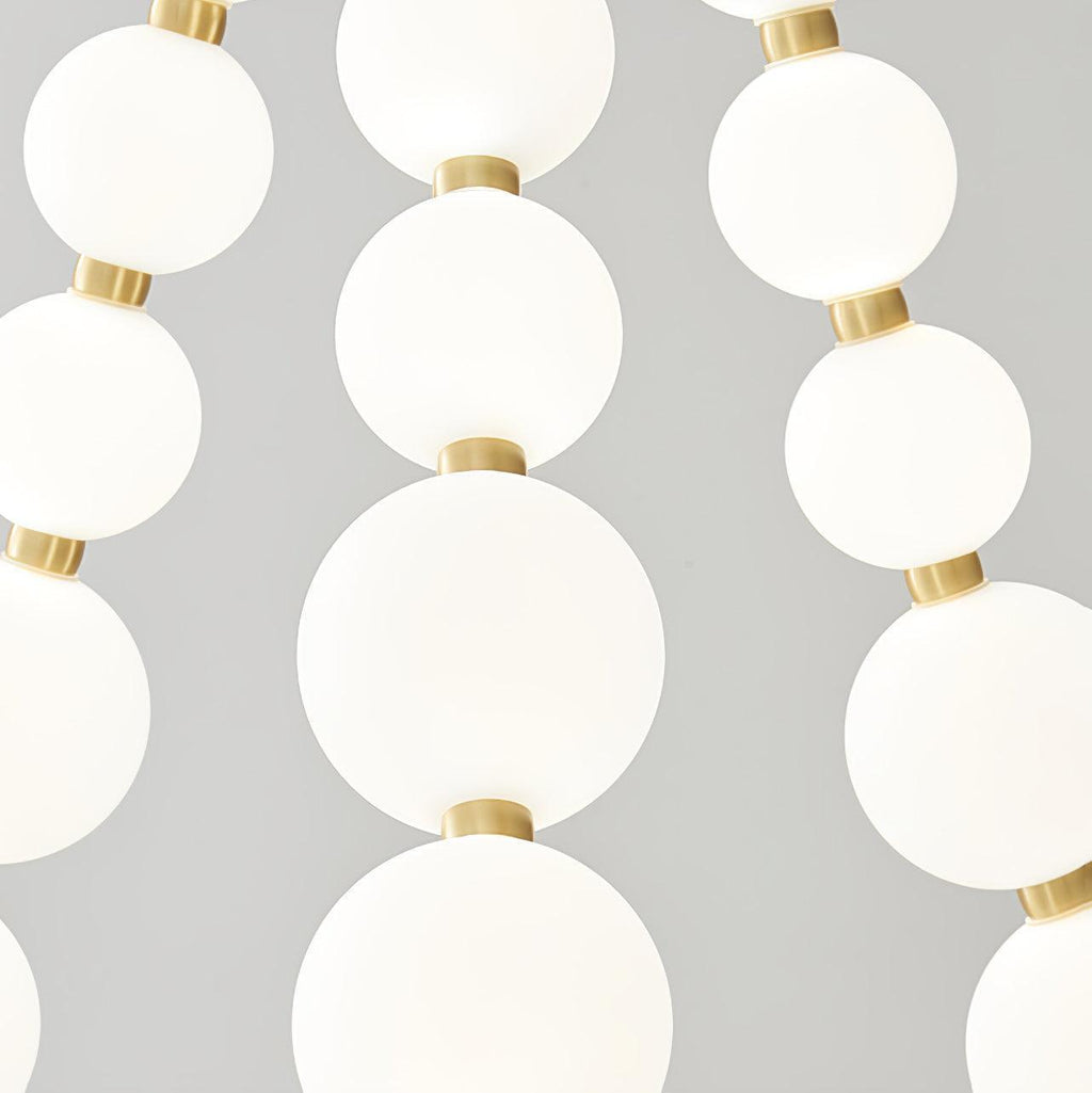 Art Pearl Necklace Chandelier
