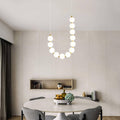 Art Pearl Necklace Chandelier