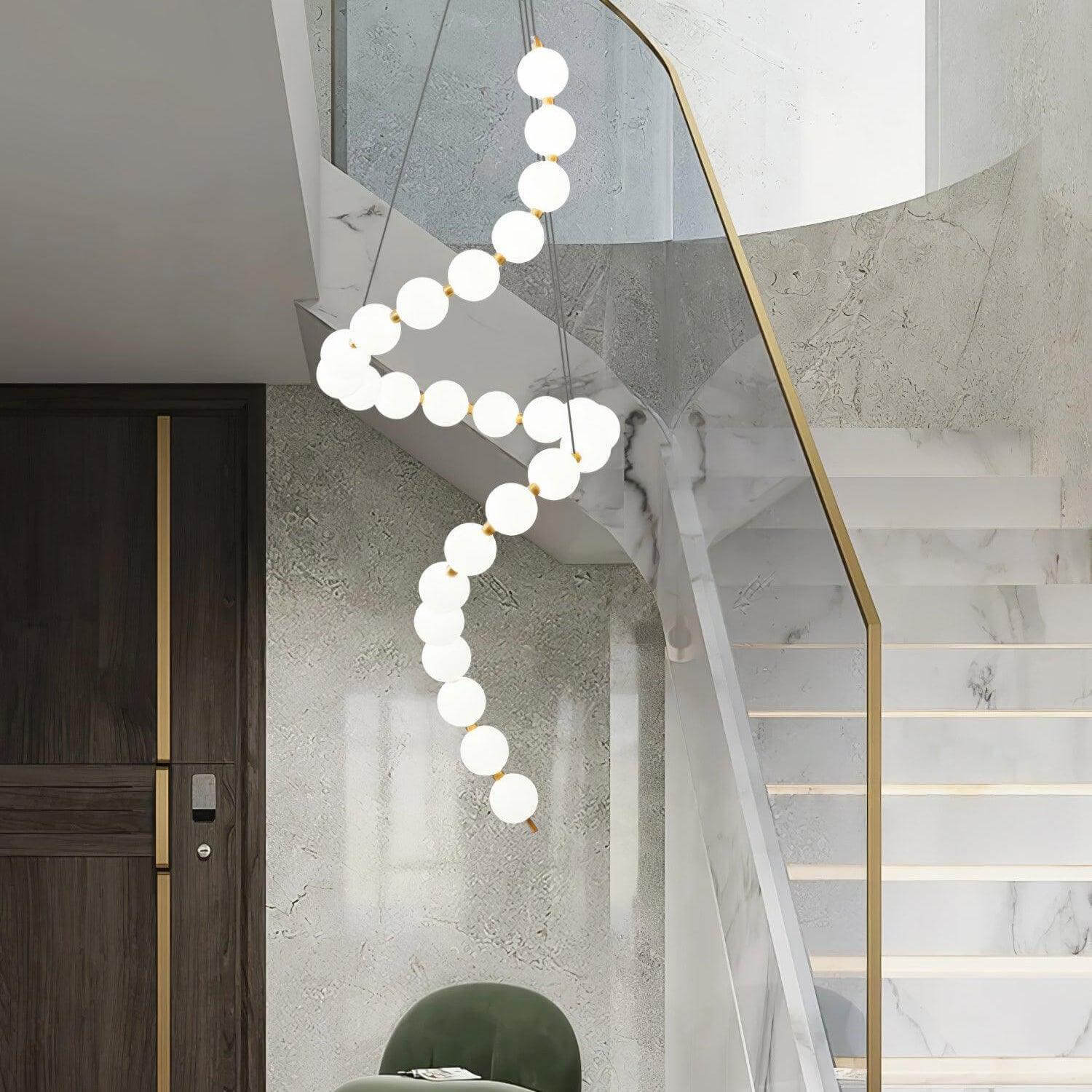 Art Pearl Necklace Chandelier