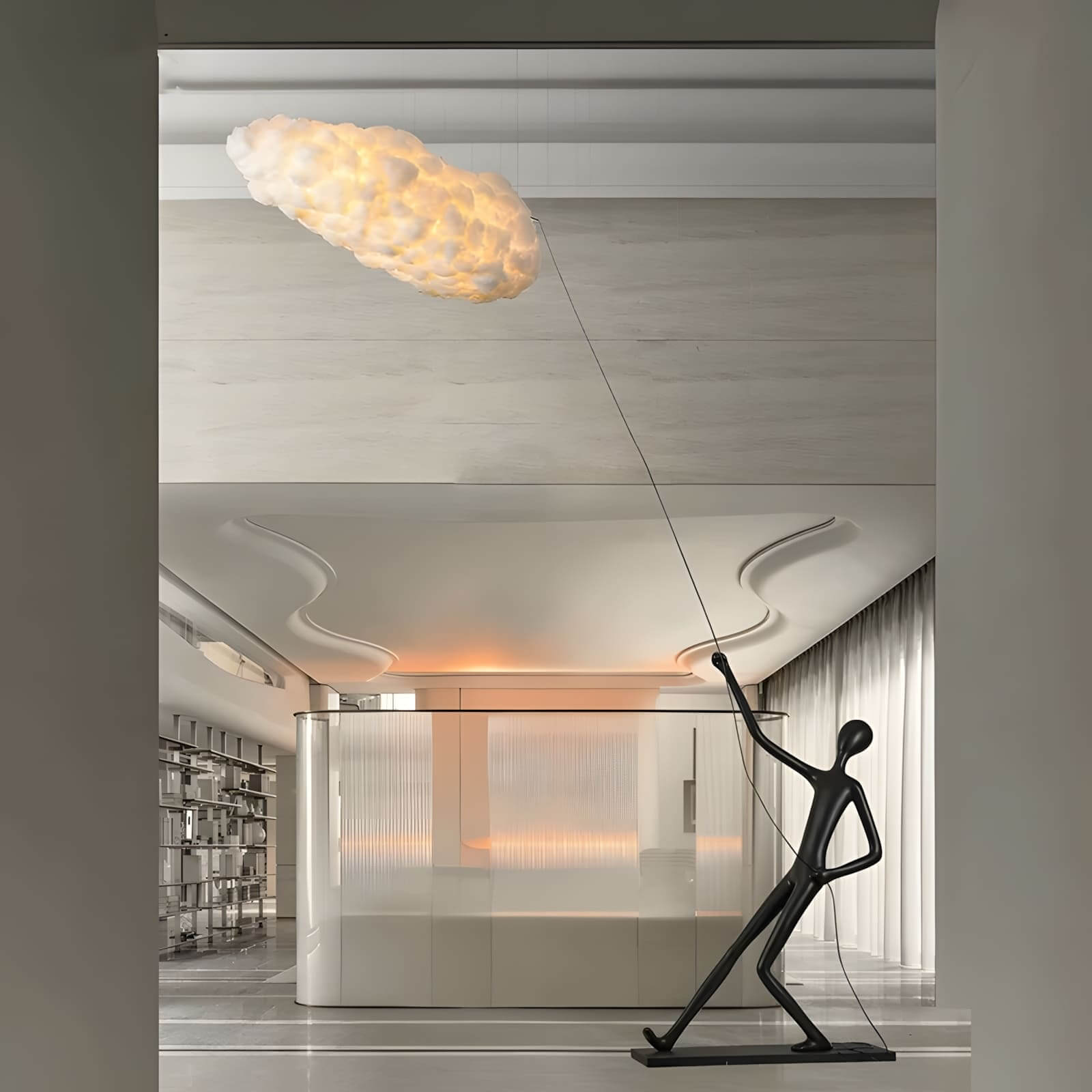 Benara Sculpture Floor Lamp