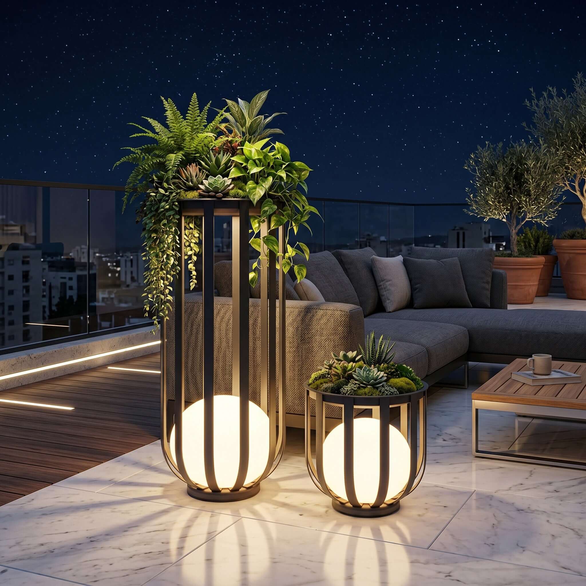 Bols Outdoor Garden Lamp