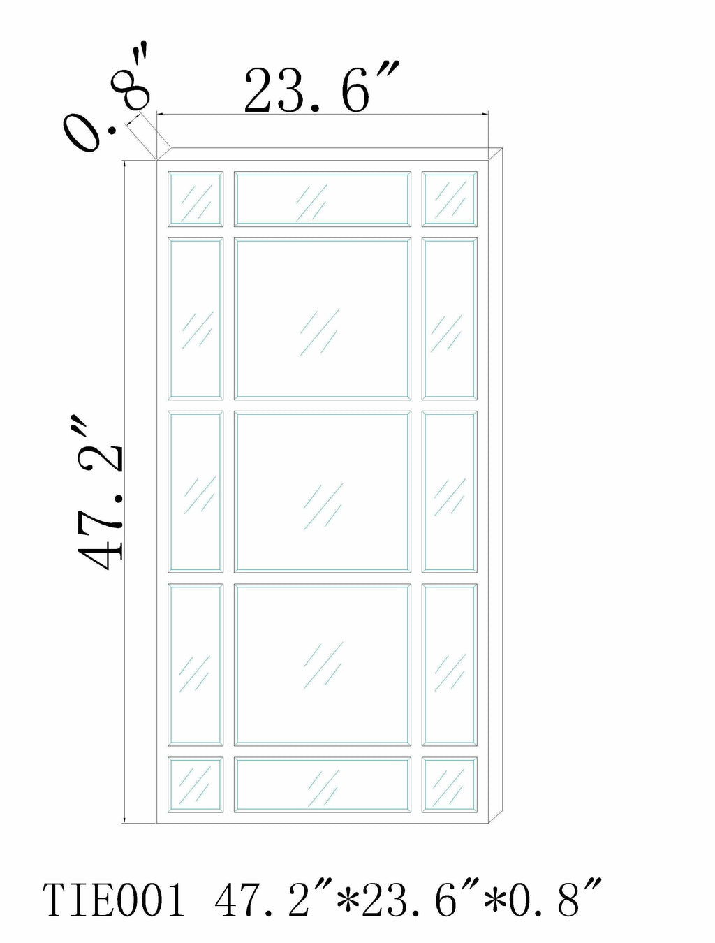 Clane Mirror - Clearance