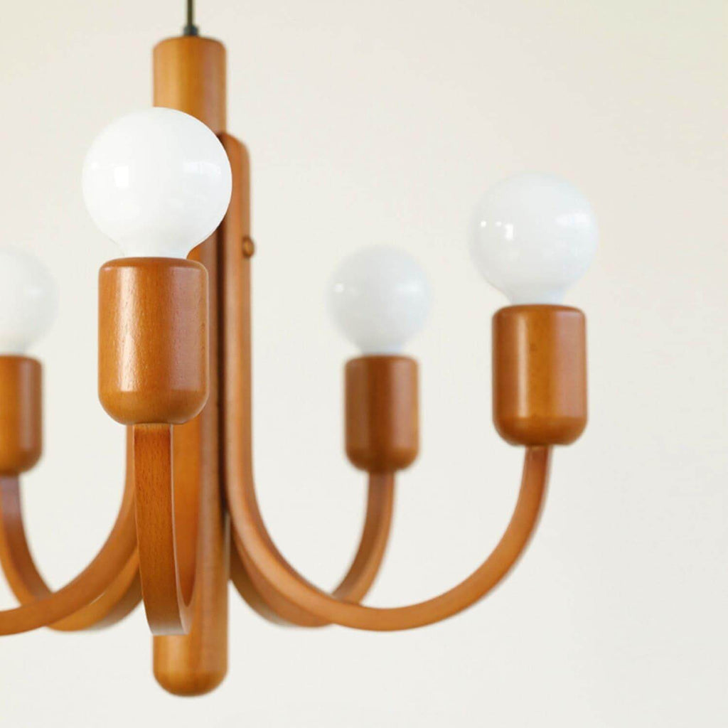 Candela Teak Chandelier
