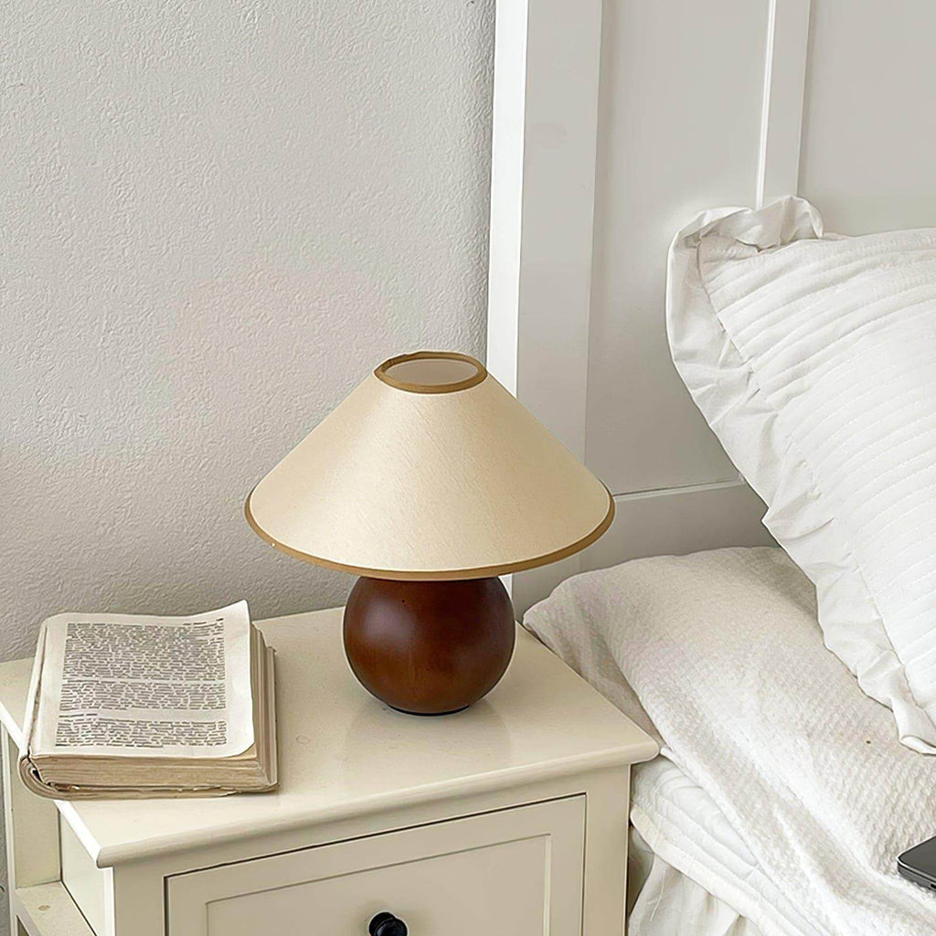 Cankut Wood Table Lamp