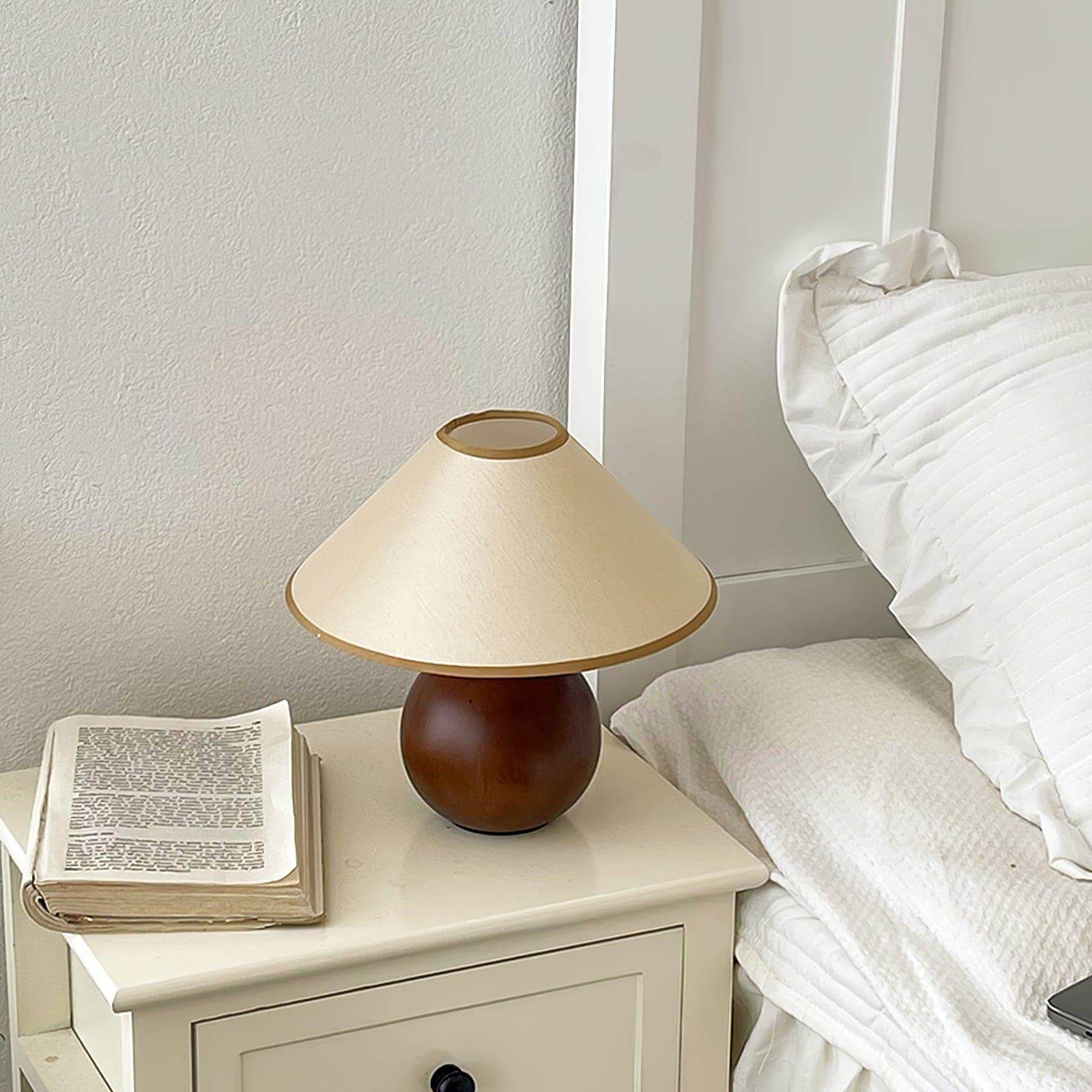 Cankut Wood Table Lamp