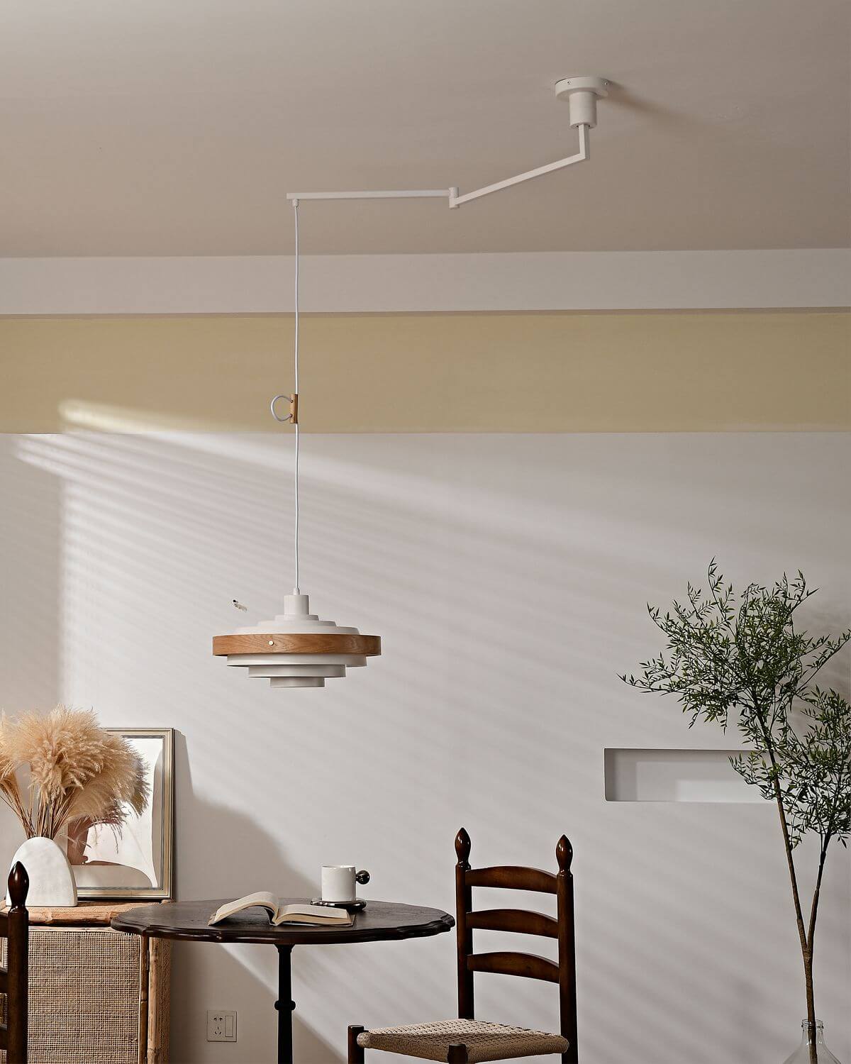 Carmen Swing Arm Pendant Lamp