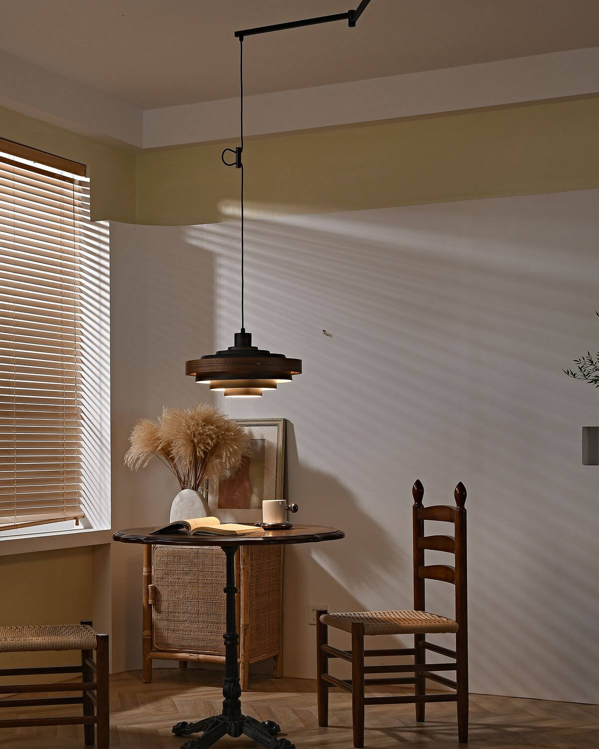 Carmen Swing Arm Pendant Lamp