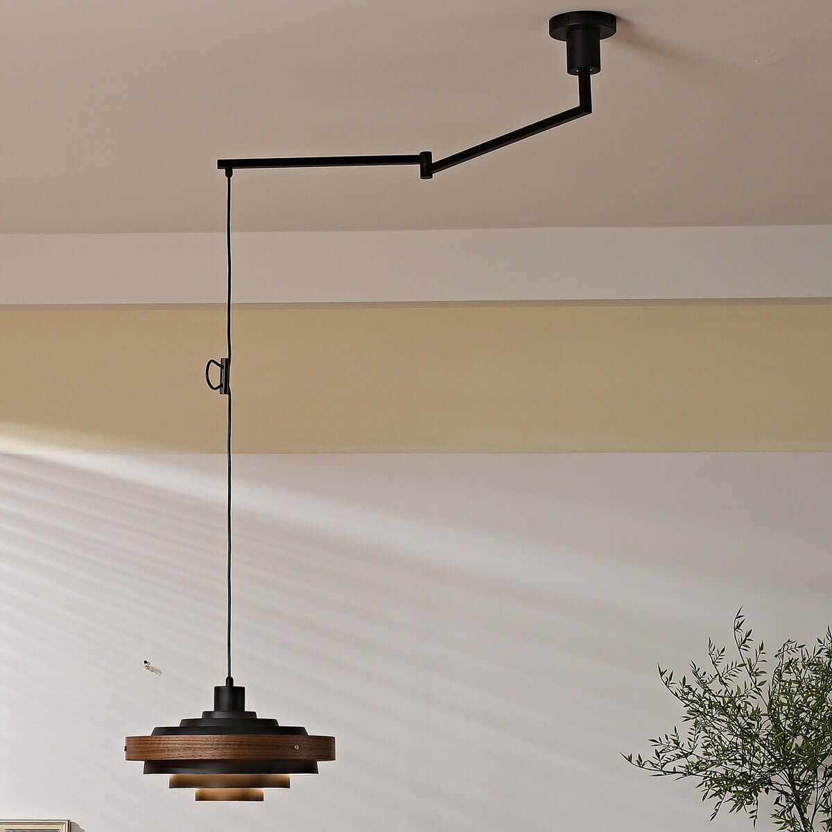 Carmen Swing Arm Pendant Lamp