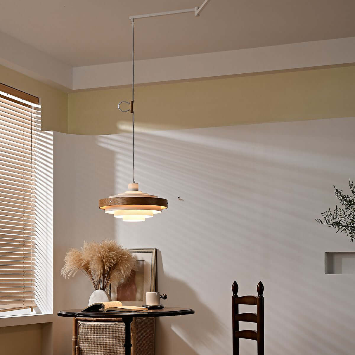 Carmen Swing Arm Pendant Lamp