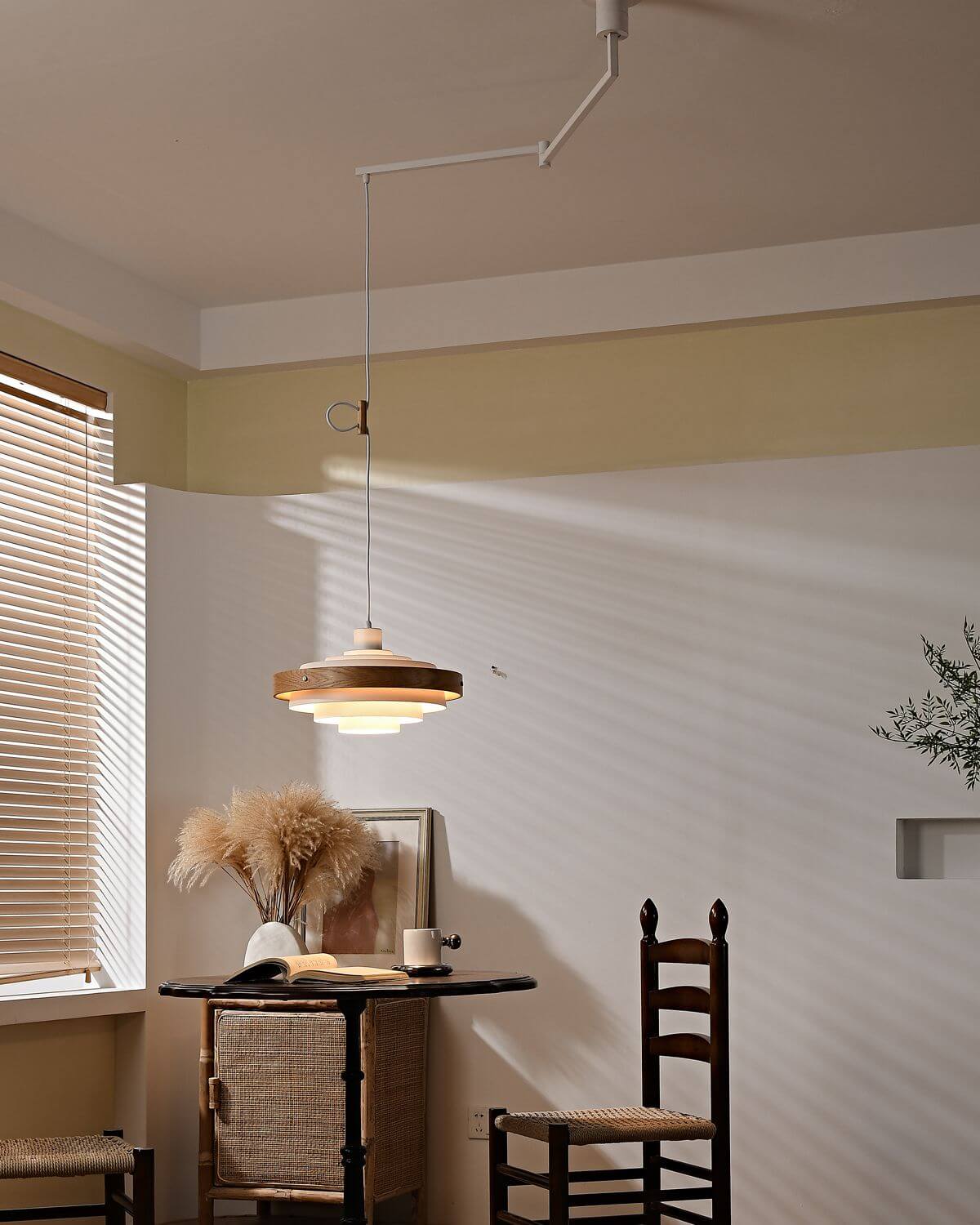 Carmen Swing Arm Pendant Lamp