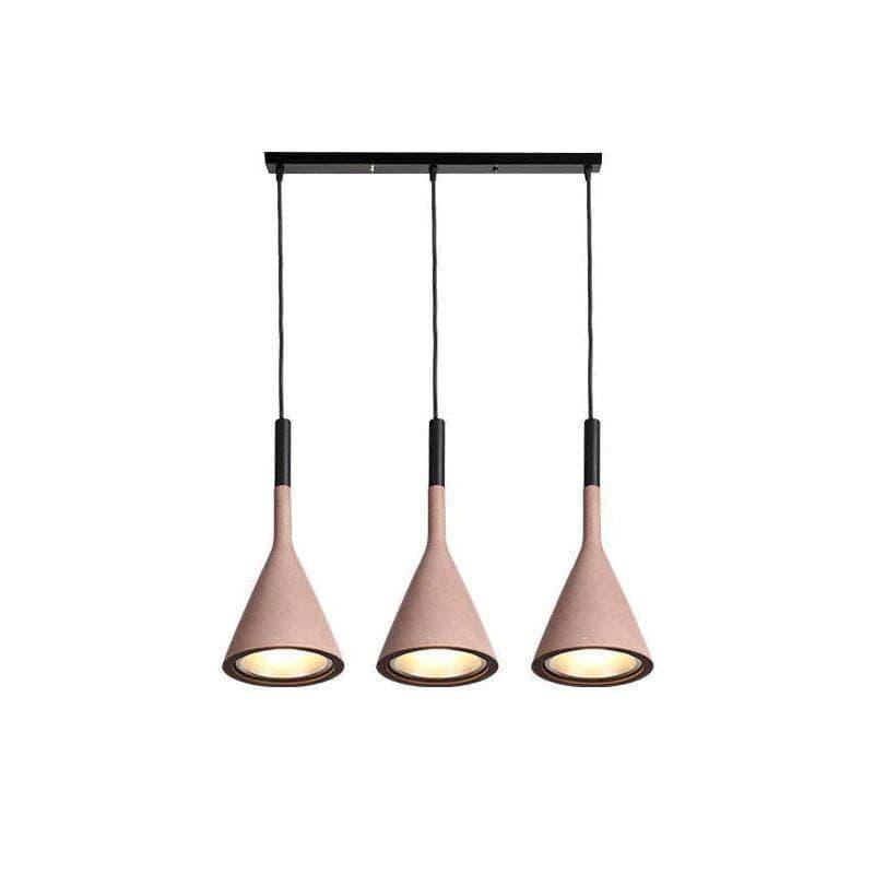 Tapered Concrete Pendant Light