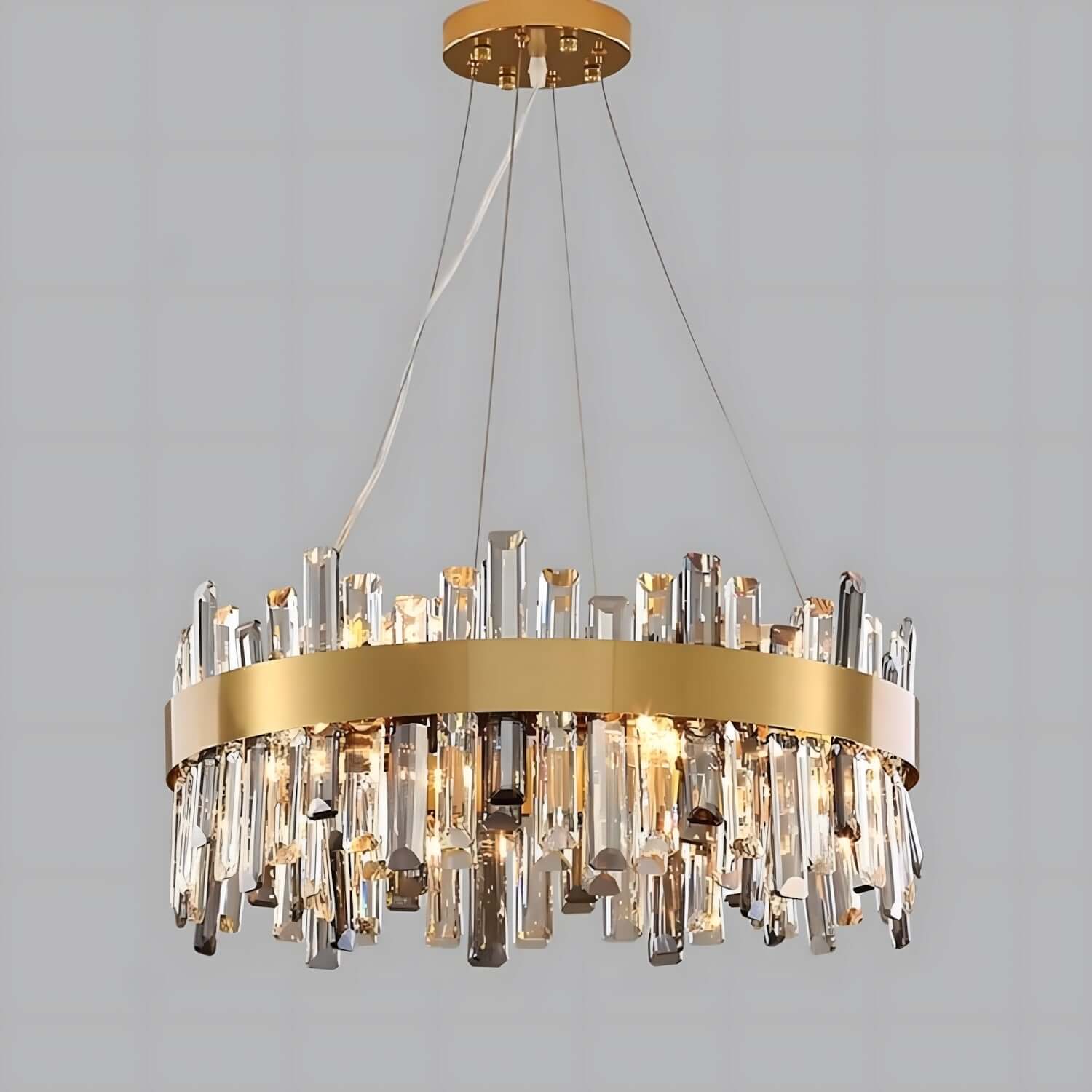 Crystal Cascade Chandelier
