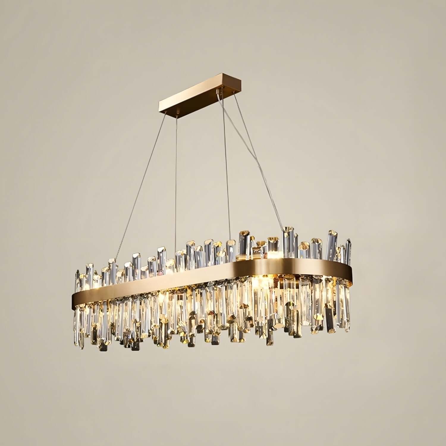 Crystal Cascade Chandelier