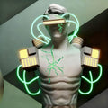 Cryzon Sculpture Floor Lamp