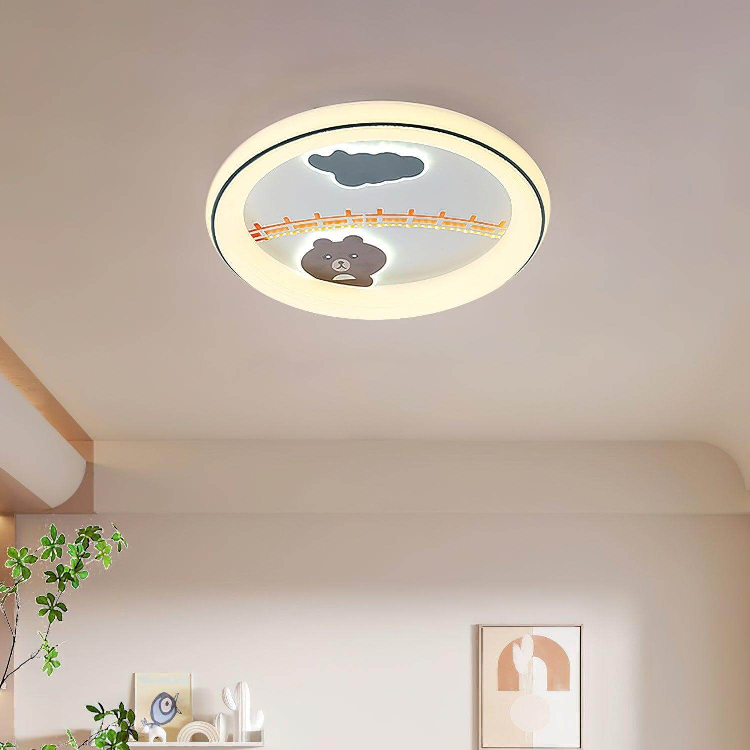 Cute Cartoon Ceiling Lamp