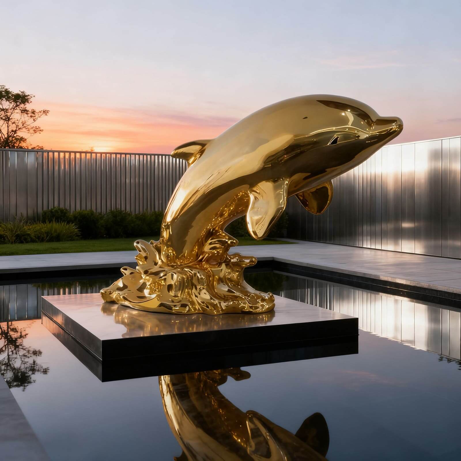 Dolphin Sculpture