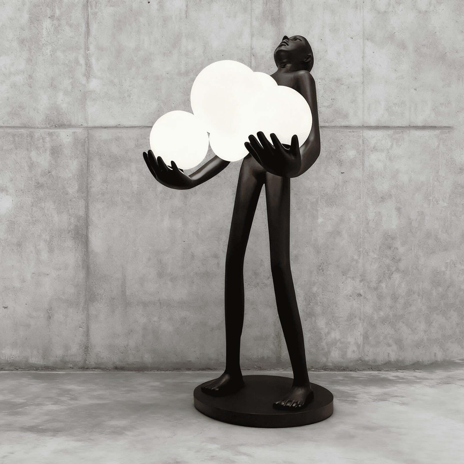 Druvalo Sculpture Table Lamp