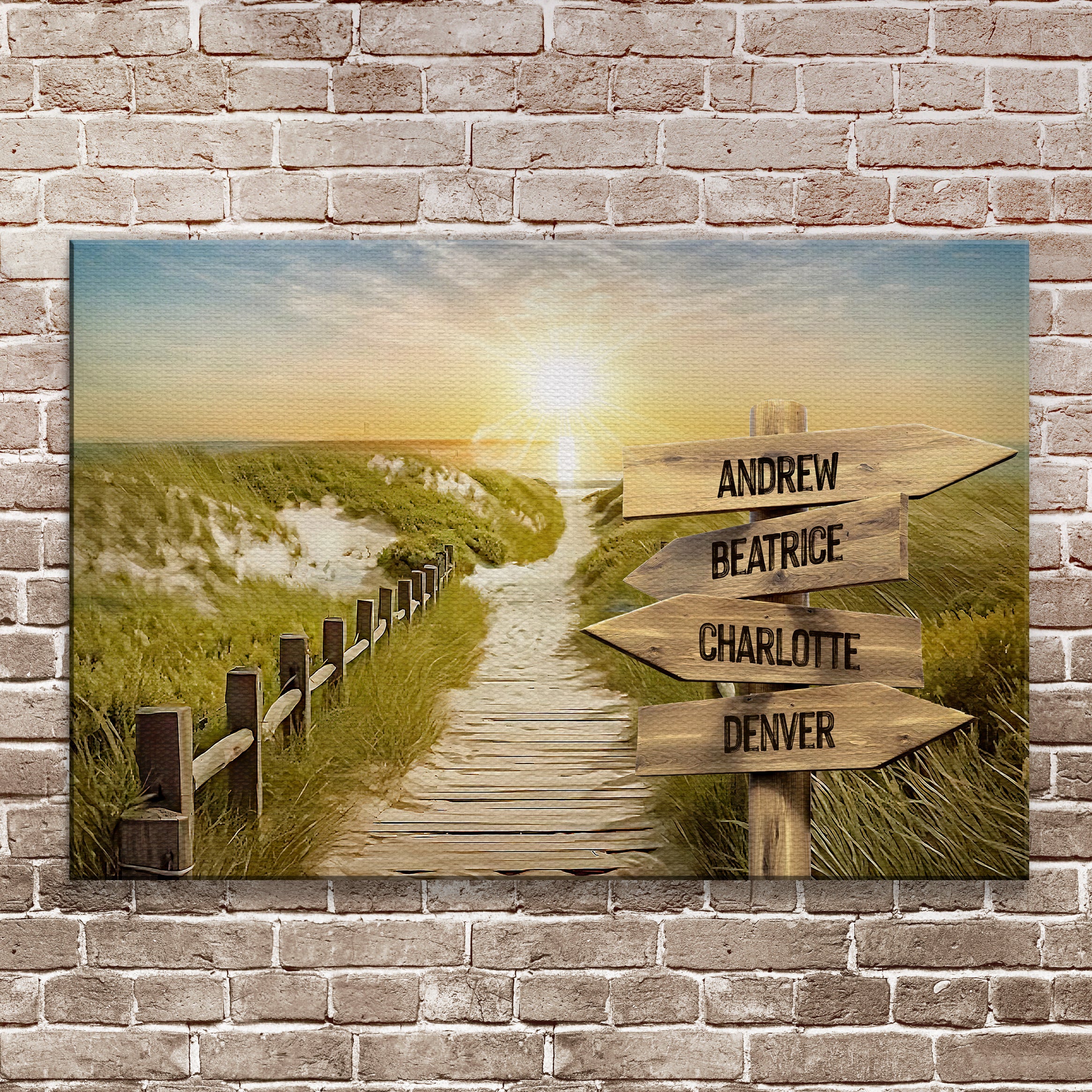 Family Name Sunrise Sign